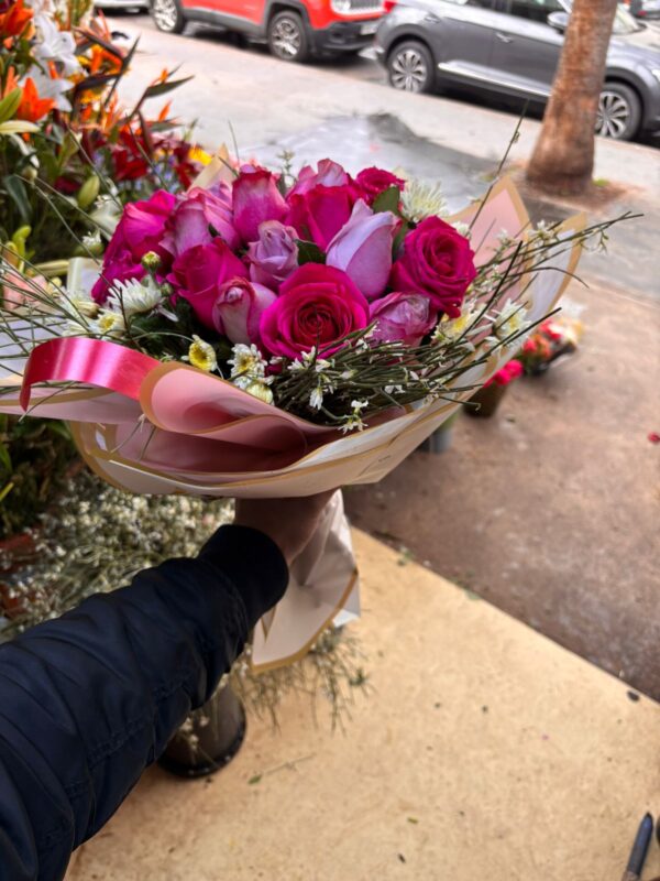 Bouquet de 30 Roses Indiennes - Charme Éclatant
